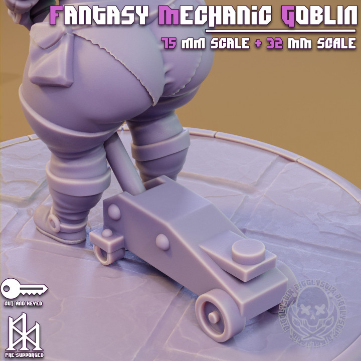 Fantasy Mechanic Goblin image