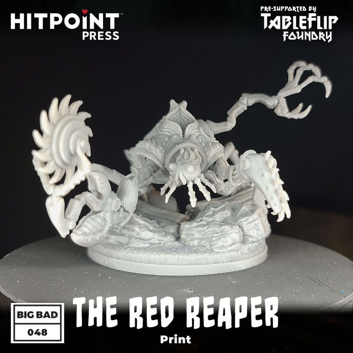 Big Bad 048 - The Red Reaper - (PDF) + (STL) Bundle image