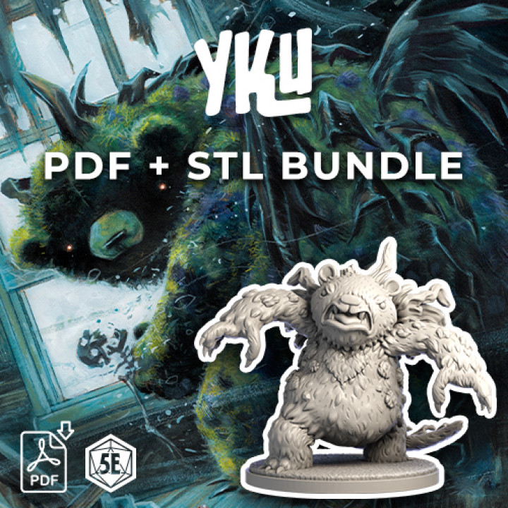 Big Bad 043 - Yku - (PDF) + (STL) Bundle image