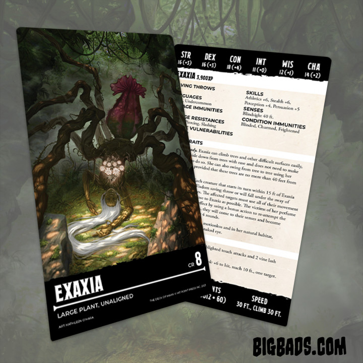 Big Bad 023 Exaxia - (PDF) + (STL) Bundle image