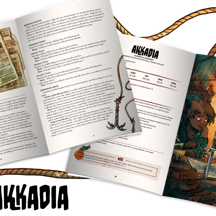 Big Bad 006 Akkadia - (PDF) + (STL) Bundle image