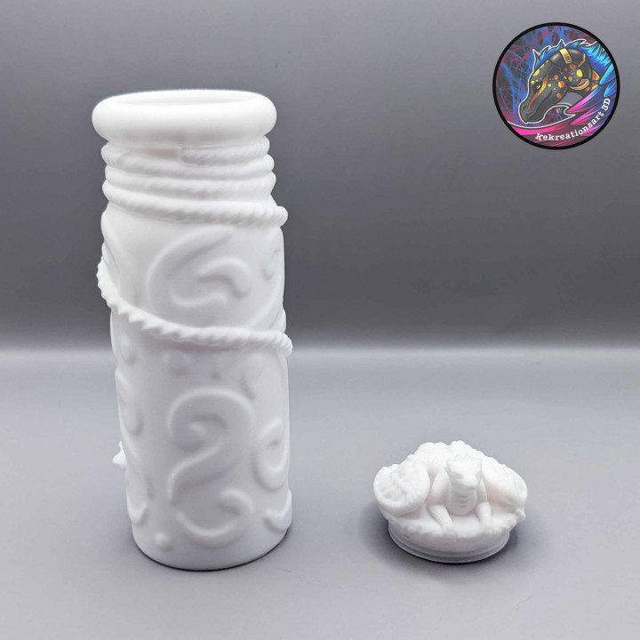 Dice Vial, Dice Bottle, Container