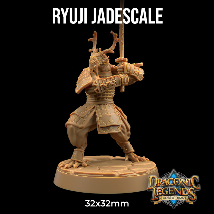 Ryuji Jadescale | PRESUPPORTED | Draconic Legends Hero's and Tyrants image
