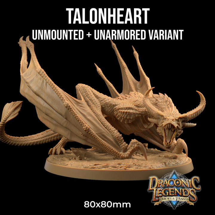 Talonheart | PRESUPPORTED | Draconic Legends Hero's and Tyrants image