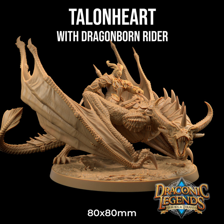 Talonheart | PRESUPPORTED | Draconic Legends Hero's and Tyrants's Cover