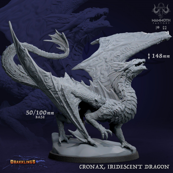 Cronax, Iridescent Dragon image