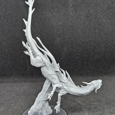 Picture of print of The Great Basilisk of Ark'Habbath. Sea Dragon (Unsupported)