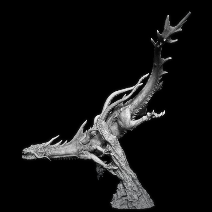 The Great Basilisk of Ark'Habbath. Sea Dragon (Unsupported) image