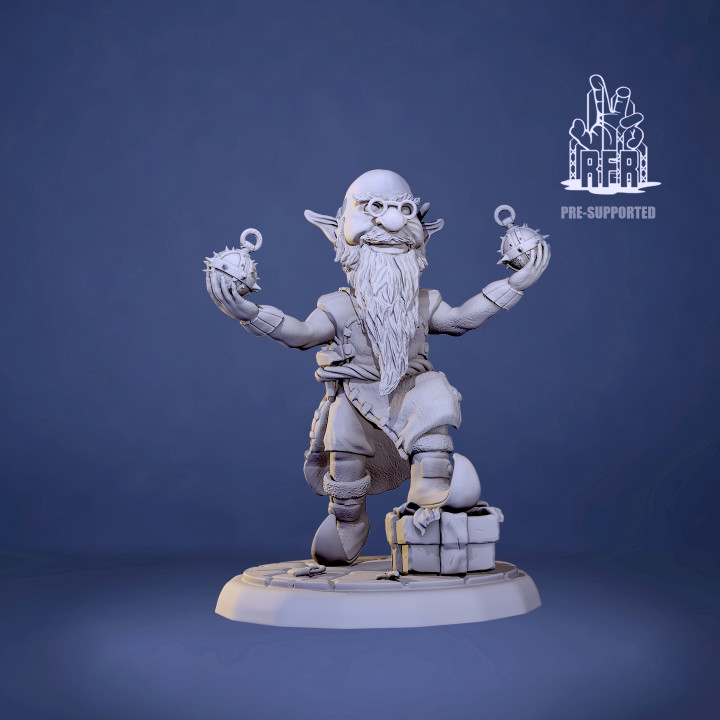 Christmas Vibes - Tabletop Miniatures (Pre-Supported) image