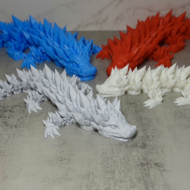 Articulated Quartz Dragon