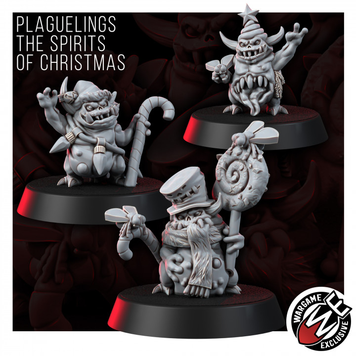 PLAGUELINGS THE SPIRITS OF CHRISTMAS image