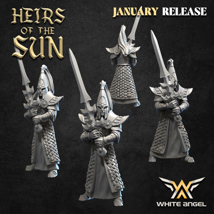 HIGH WARRIOR OF THE SUN - HEIRS OF THE SUN (JANUARY 2024 RELEASE) (ELF FROM ELVES OF THE SUN) image