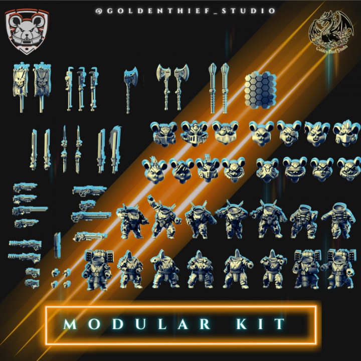 Whiskerian Modular Kit image