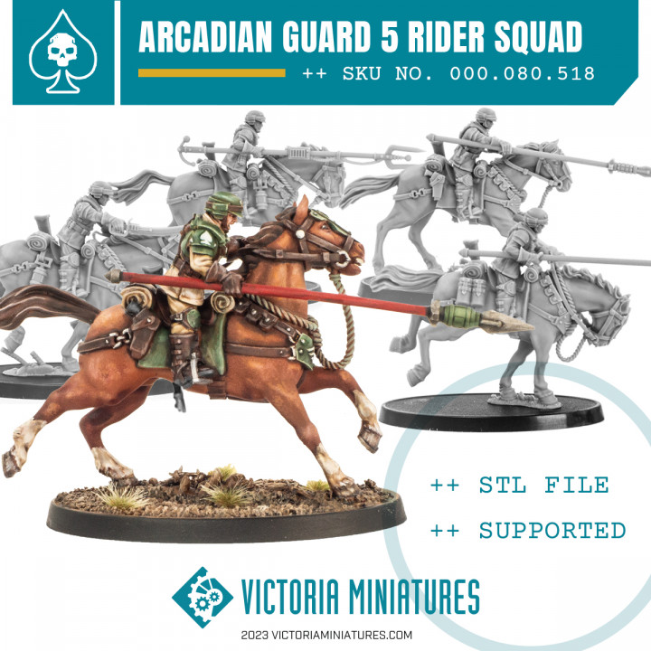 Arcadian Guard Rough Rider Squad image