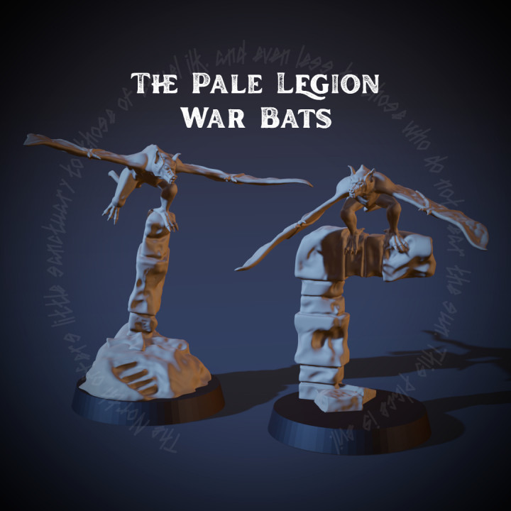 The Pale Legion - Giant War Bats image