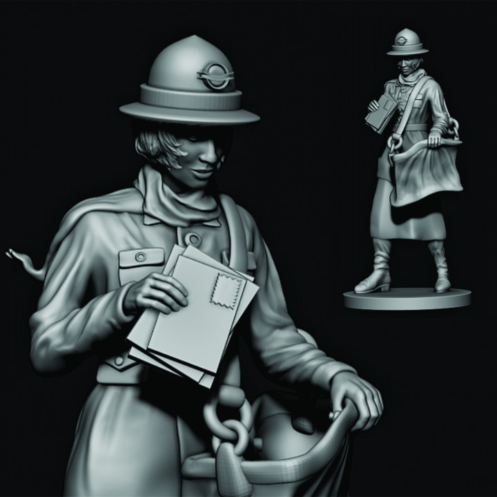 3D Printable Letter Carrier by Robson Carlos Tonello