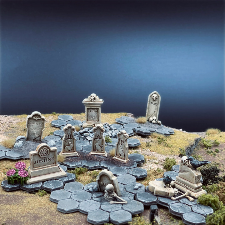 Tombstones Set - Whispers of Eternity's Cover