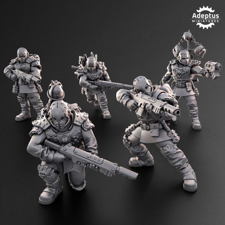 Infantry Bundle. Dark Krocs. Renegades and Heretics. image