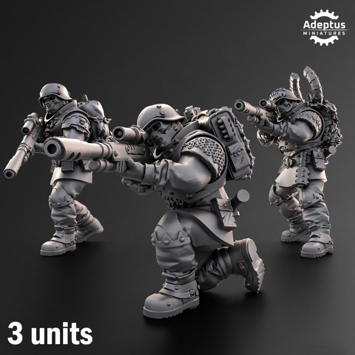 3D Printable Infantry Bundle. Varrox regiment. Renegades and Heretics ...