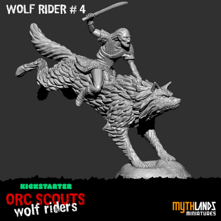 Wolf Rider 4's Cover