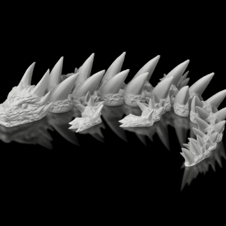 Articulated Bonespike Dragon (Gen. 3) image