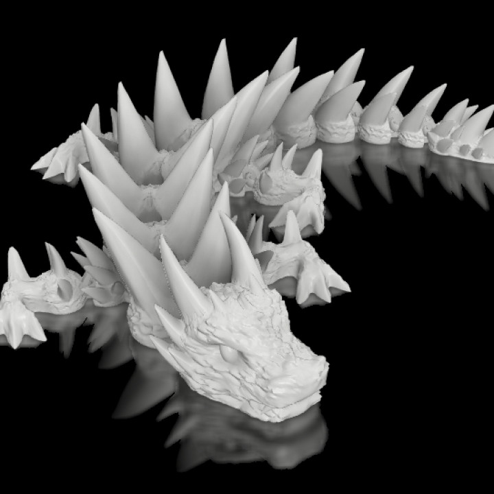 Articulated Bonespike Dragon (Gen. 3) image