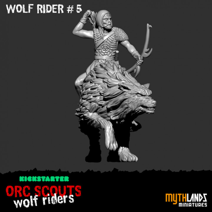 Wolf Rider 5's Cover