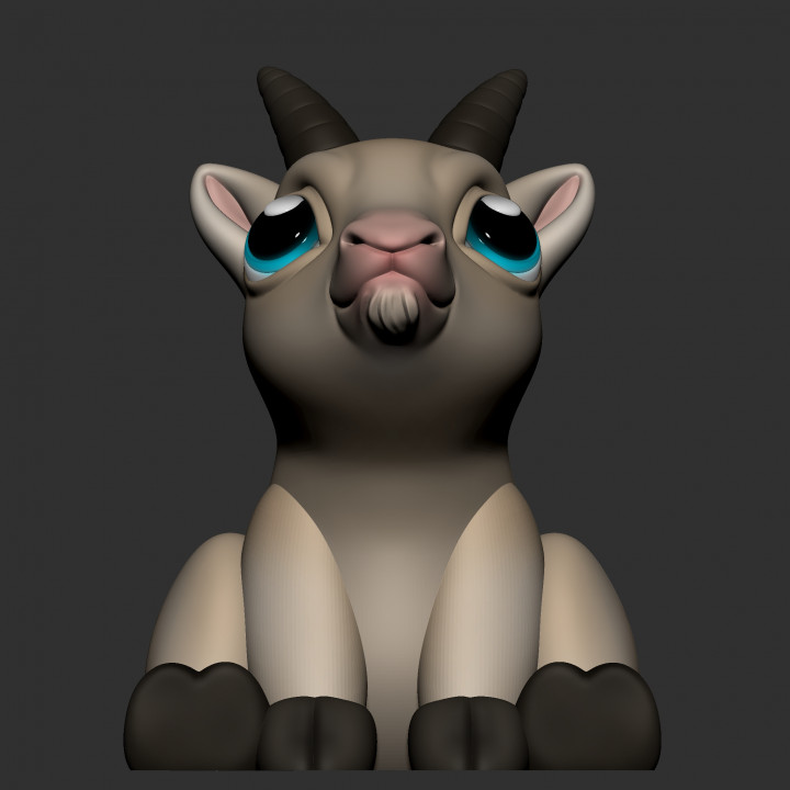 CUTE GOAT (NO SUPPORTS) image
