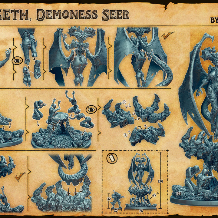Ar'Iketh, Demoness Seer image