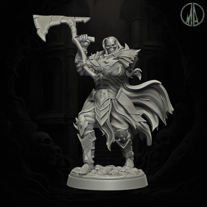 Skeletal Warrior - 4 poses - Echoes of the Void image