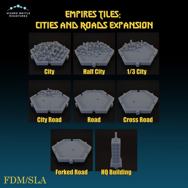 Empires Tiles: Cities and Roads Expansion image