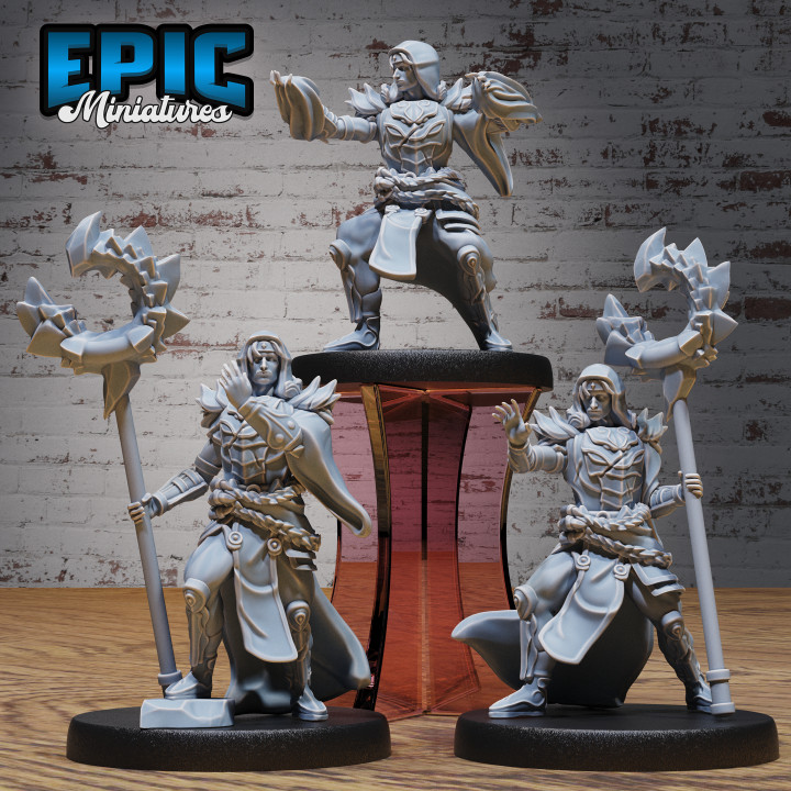 Guild Sorcerer Set / Demonic Wizard / Devil Humanoid Warrior / Dragon Fighter Lord / Beast Tamer Magic / Evil Drake Army image
