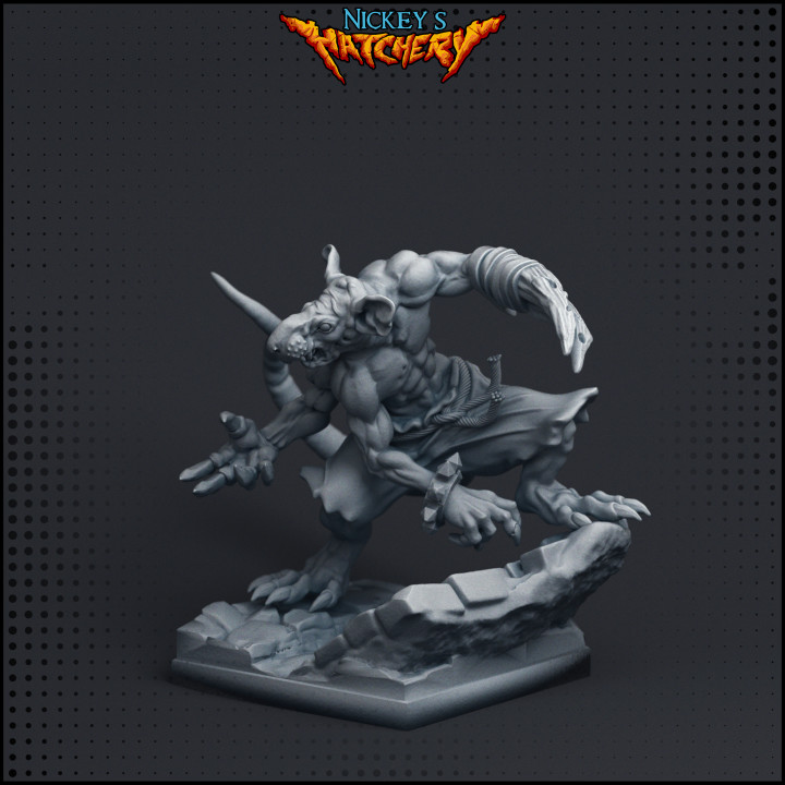 Mutated Ratman Minion #02 | Mischief of the Flesh Forgers image