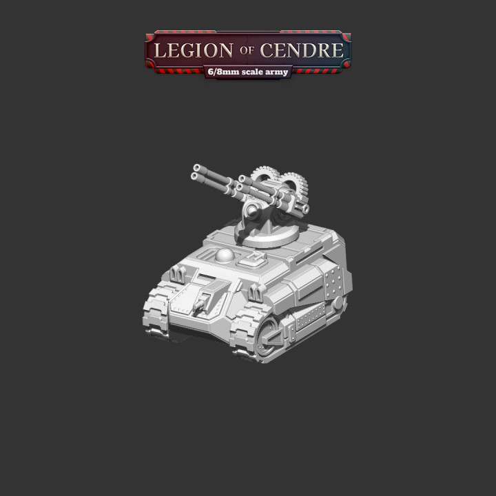 Legion of Cendre - Vehicule pack