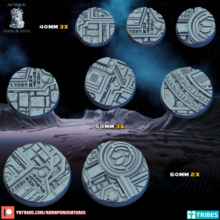 3D Printable Super Terra bundle (presupported) by Admiral Apocalypse