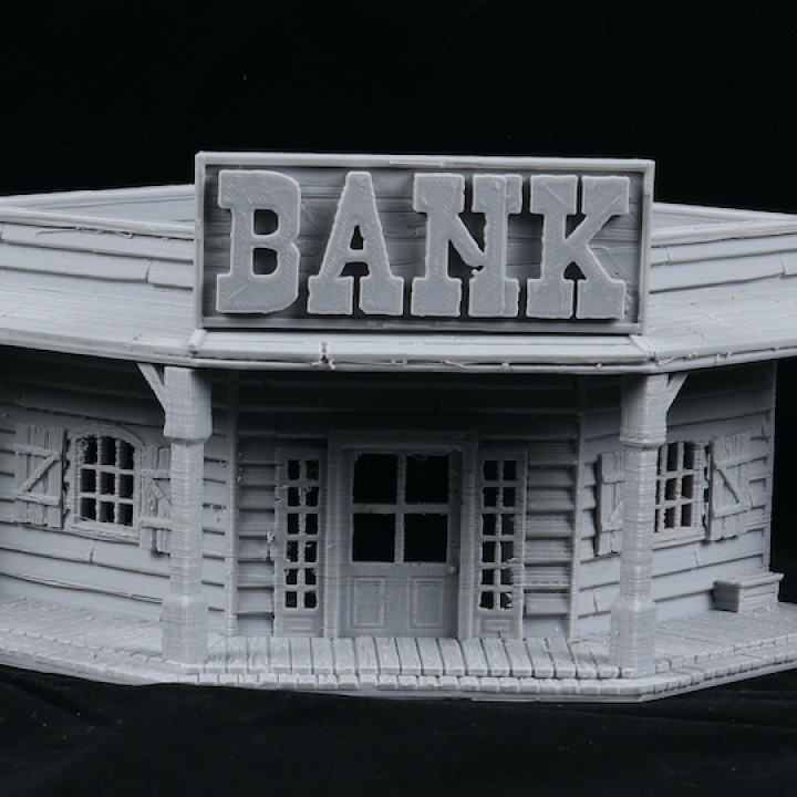 Bank -Old West building