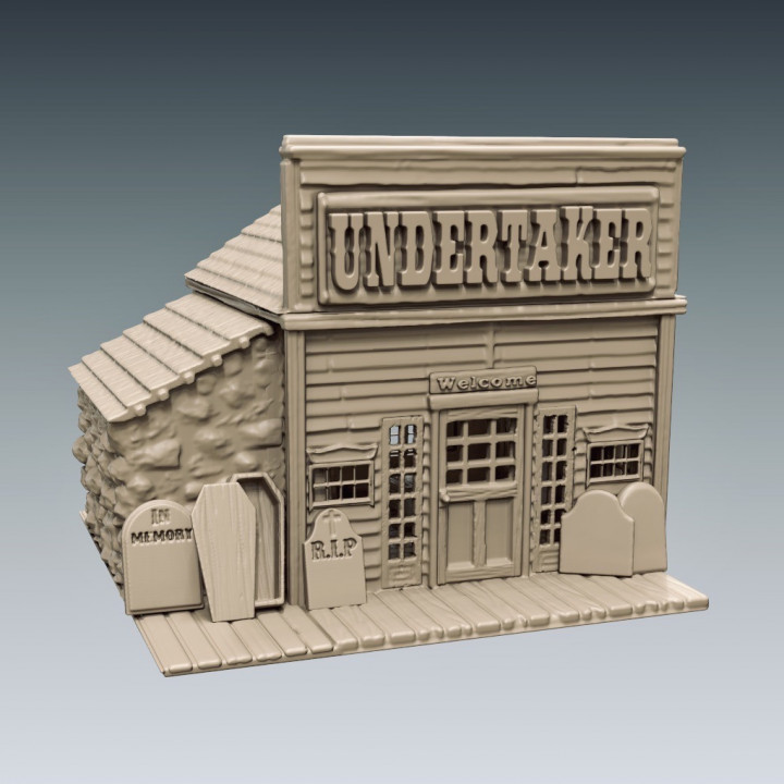 Undertakers - Old West building image