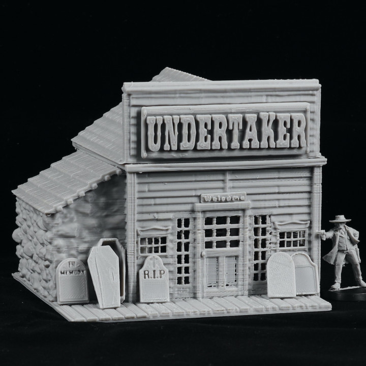 Undertakers - Old West building image