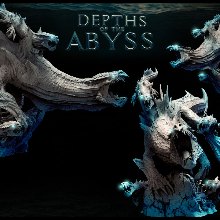 3D Printable Abyssal Mother Wyrm by Mini Monster Mayhem