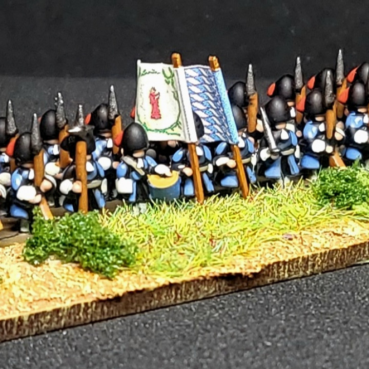 6mm XVIII INFANTRY BAVARIAN GRENADIERS image