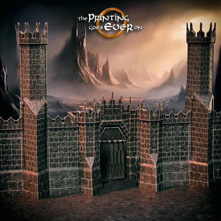 Gates of Evil - Modular Terrain Set - Supportless image