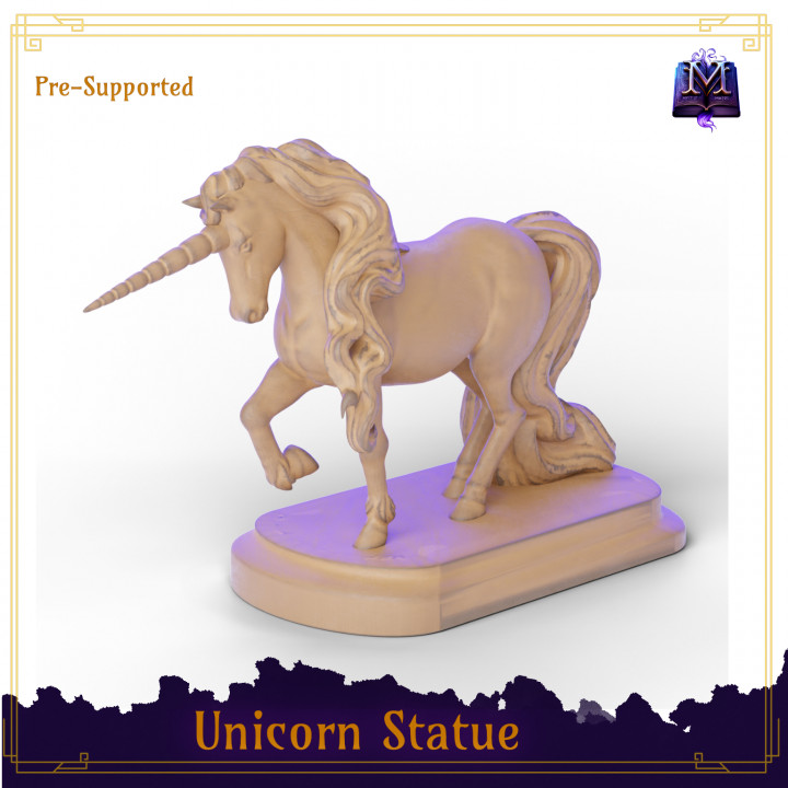 Unicorn Statue