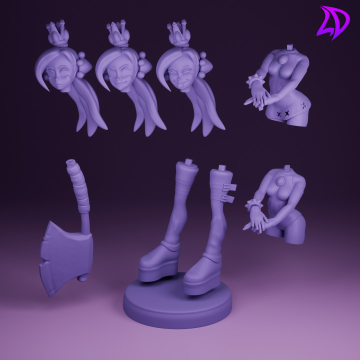 Wapeach, Improper Princess - Figure Scale image