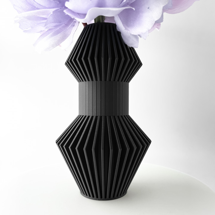 The Anter Vase, Modern and Unique Home Decor for Dried and Flower Arrangements  | STL File image