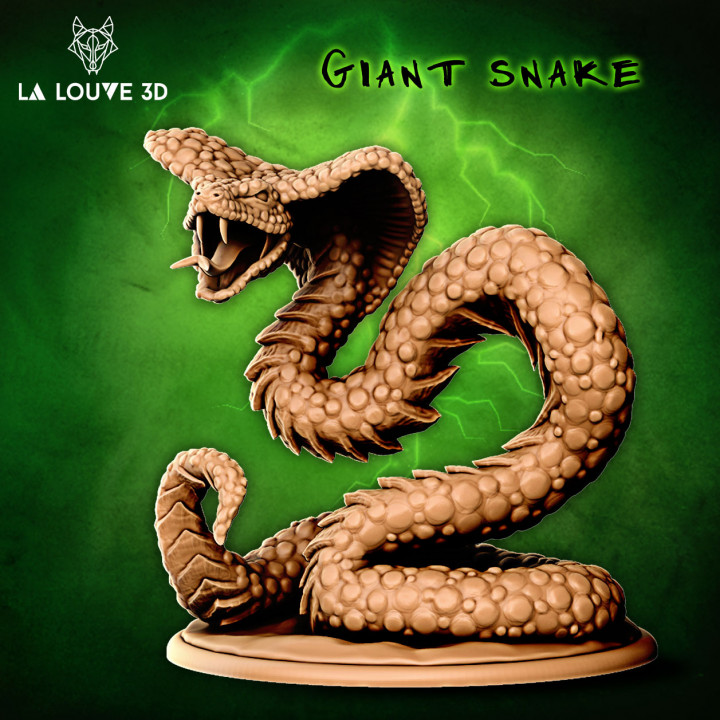 Giant snake image