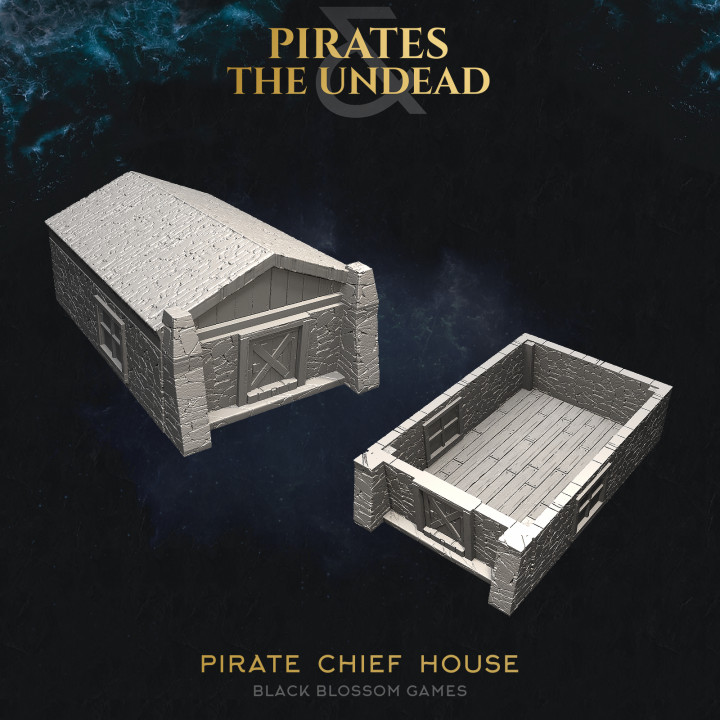 UT02S15 Pirate Chief House :: UMC 02 Pirates vs the Undead :: Black Blossom Games image