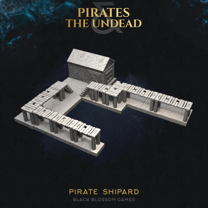 UT02S17 Pirate Shipyard :: UMC 02 Pirates vs the Undead :: Black Blossom Games image