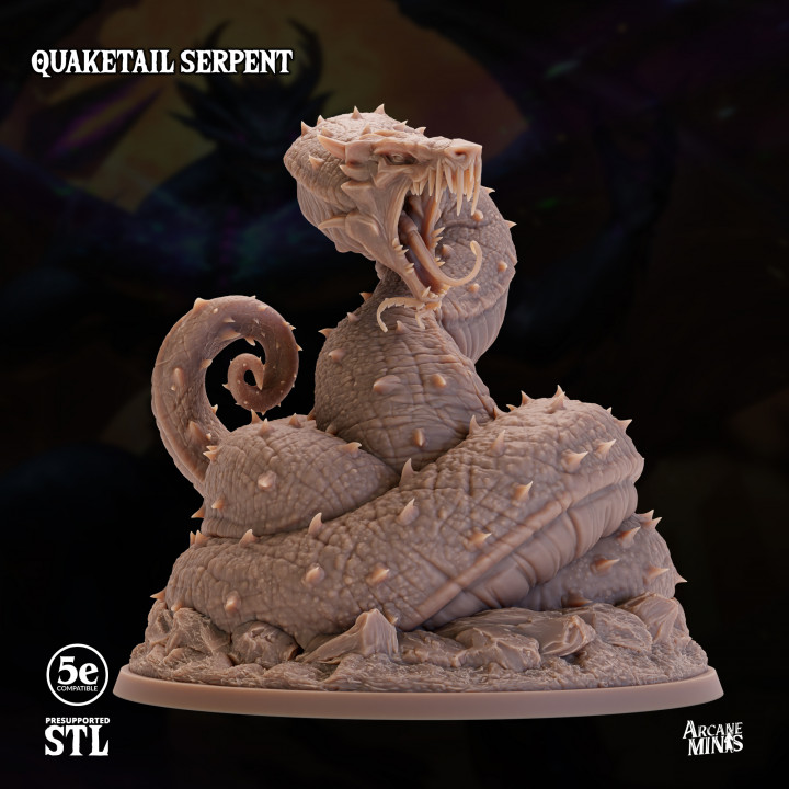 Quaketail Serpent image