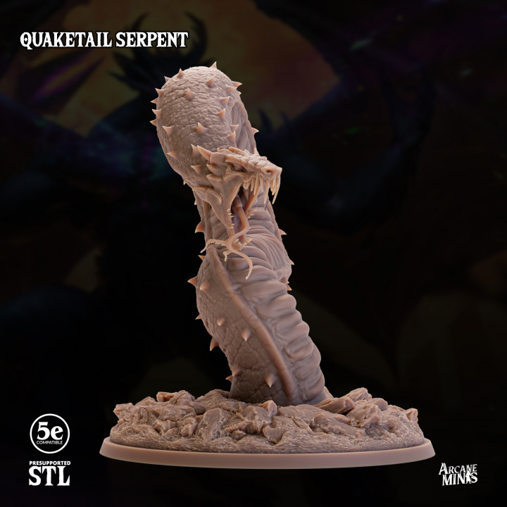 Quaketail Serpent image
