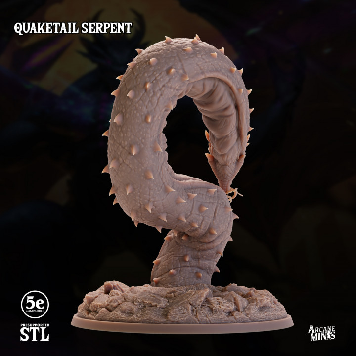 Quaketail Serpent image